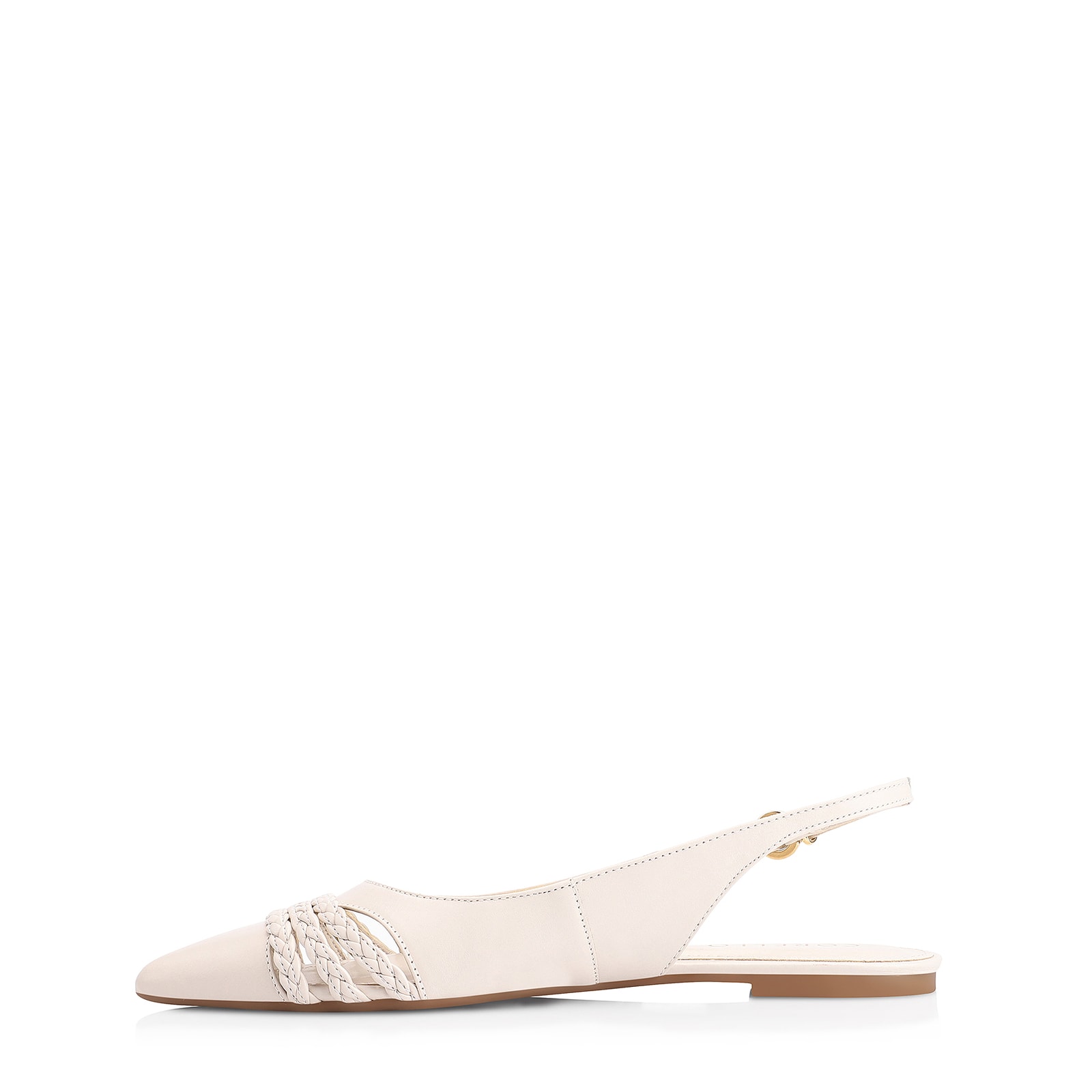 Sapatilha Couro Off White