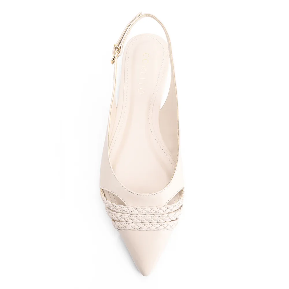 Sapatilha Couro Off White - imagem 5