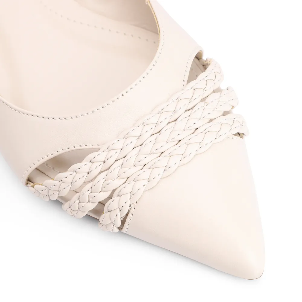 Sapatilha Couro Off White - imagem 6