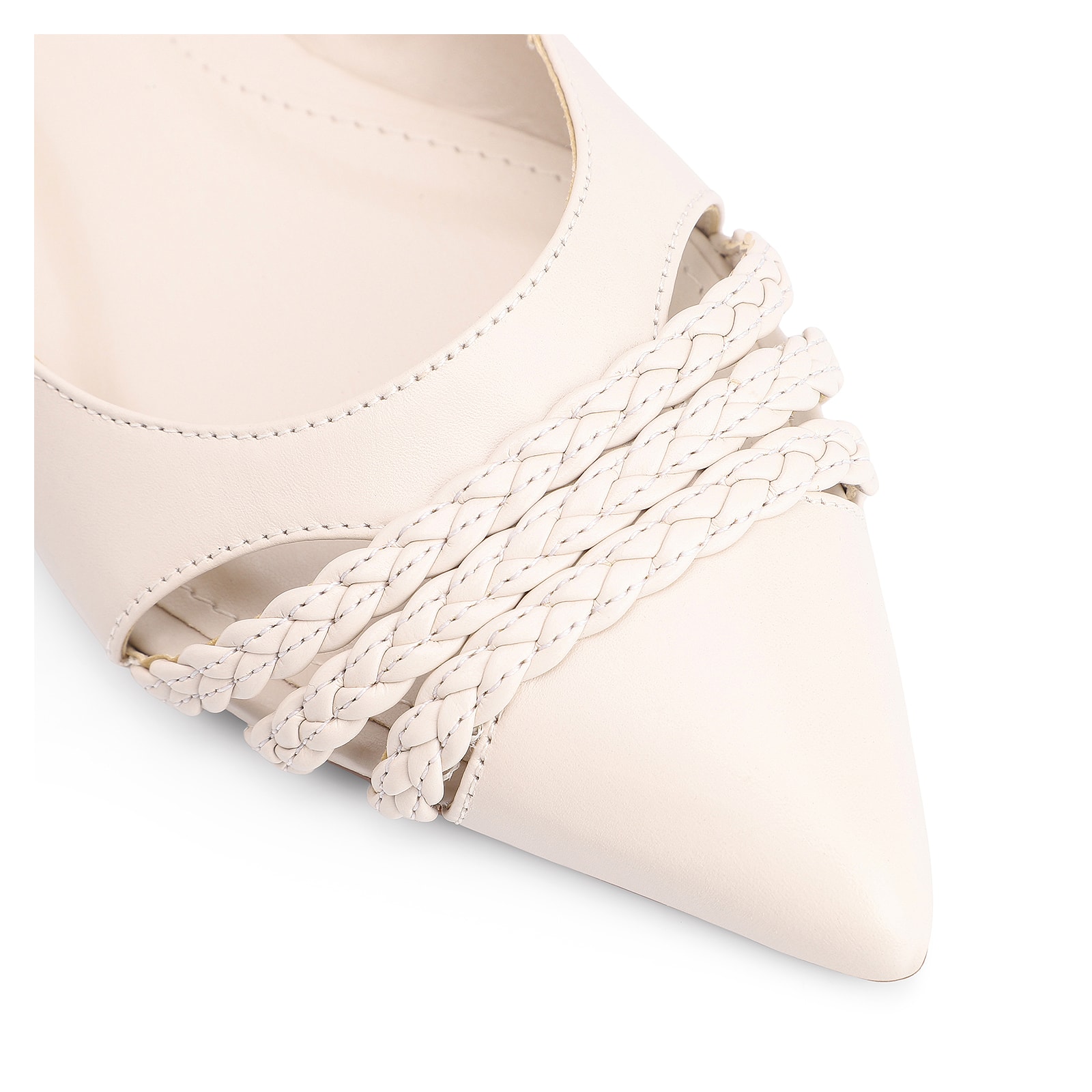 Sapatilha Couro Off White
