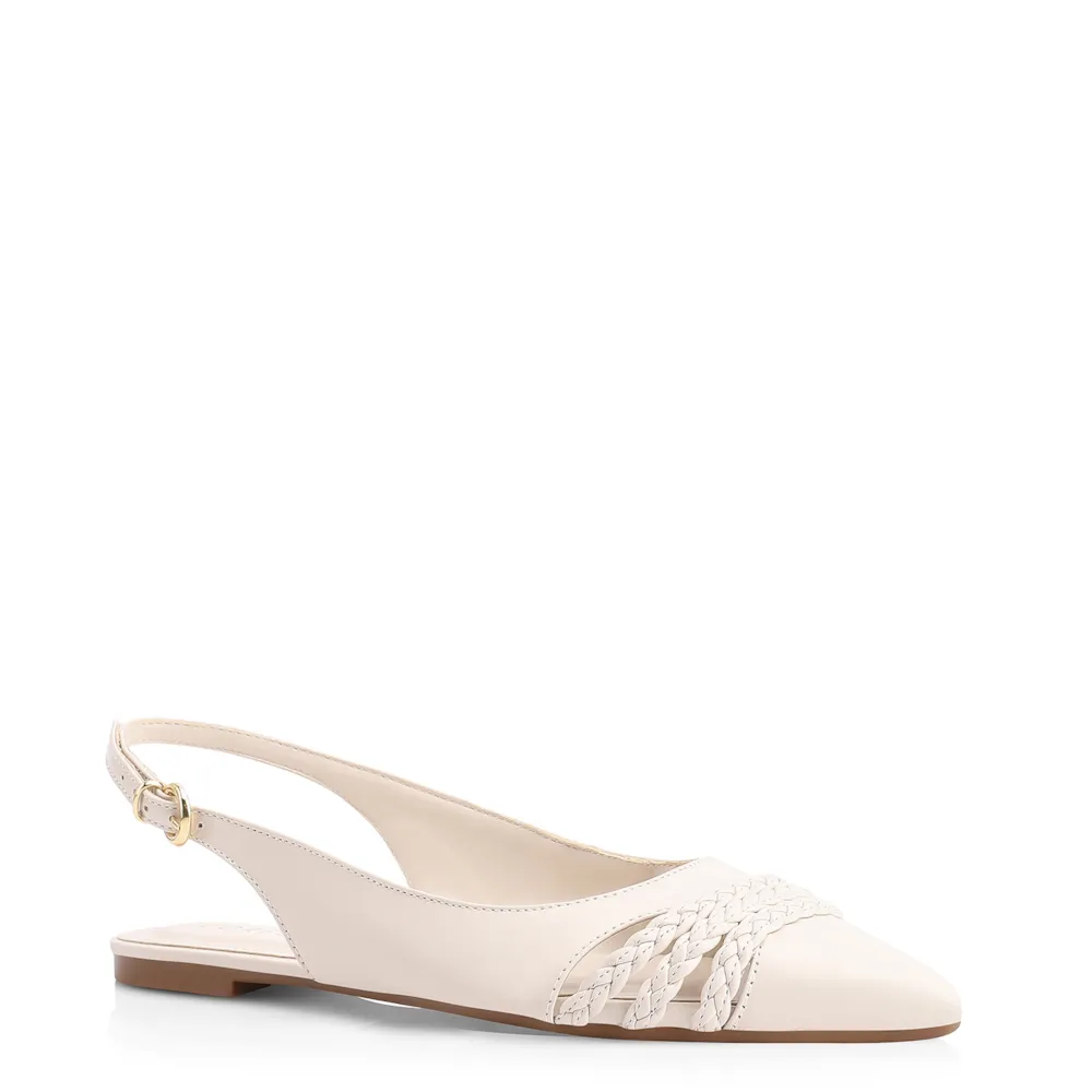 Sapatilha Couro Off White