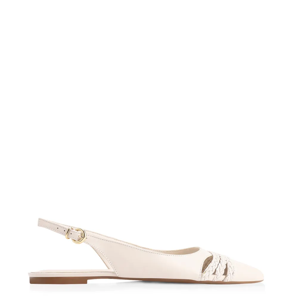 Sapatilha Couro Off White - imagem 2