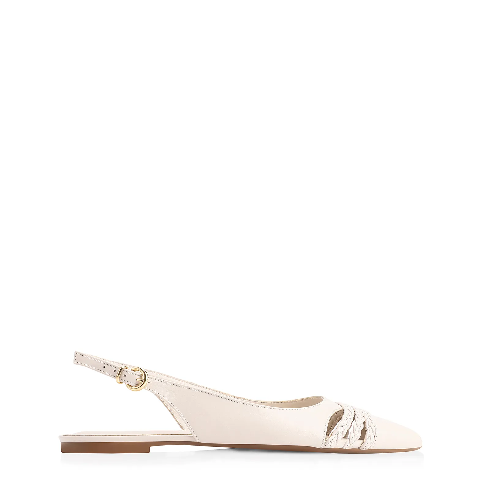 Sapatilha Couro Off White