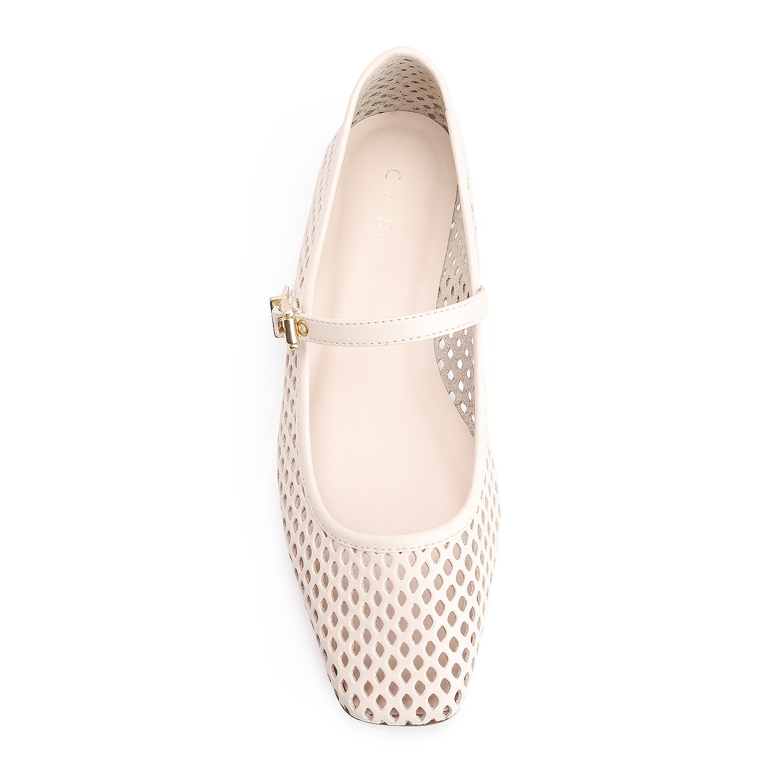 Sapatilha Couro Off White