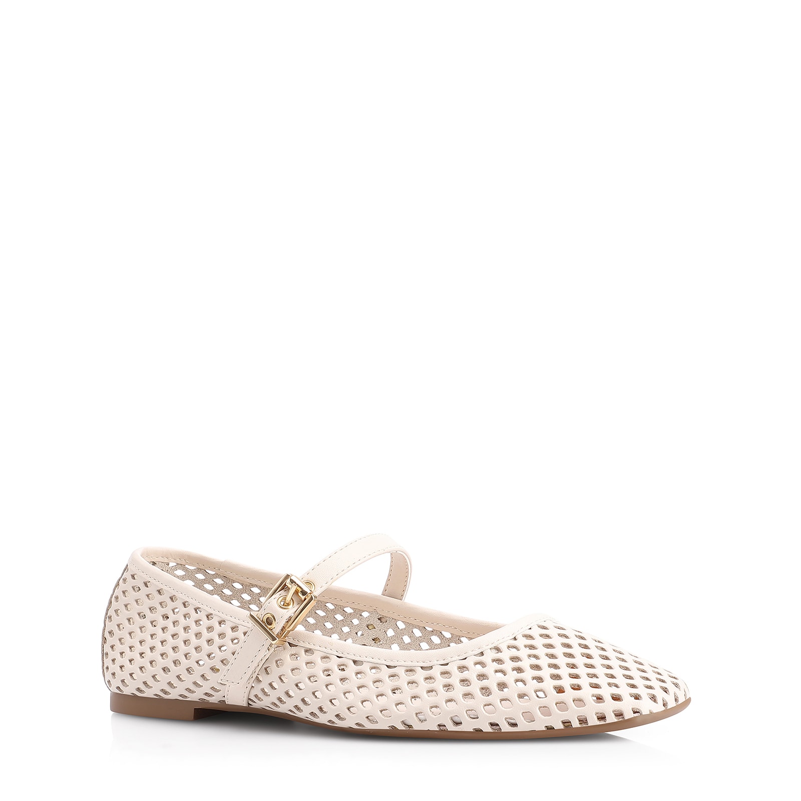 Sapatilha Couro Off White