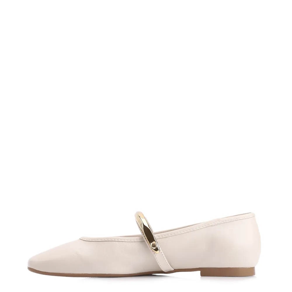 Sapatilha Couro Off White - imagem 4