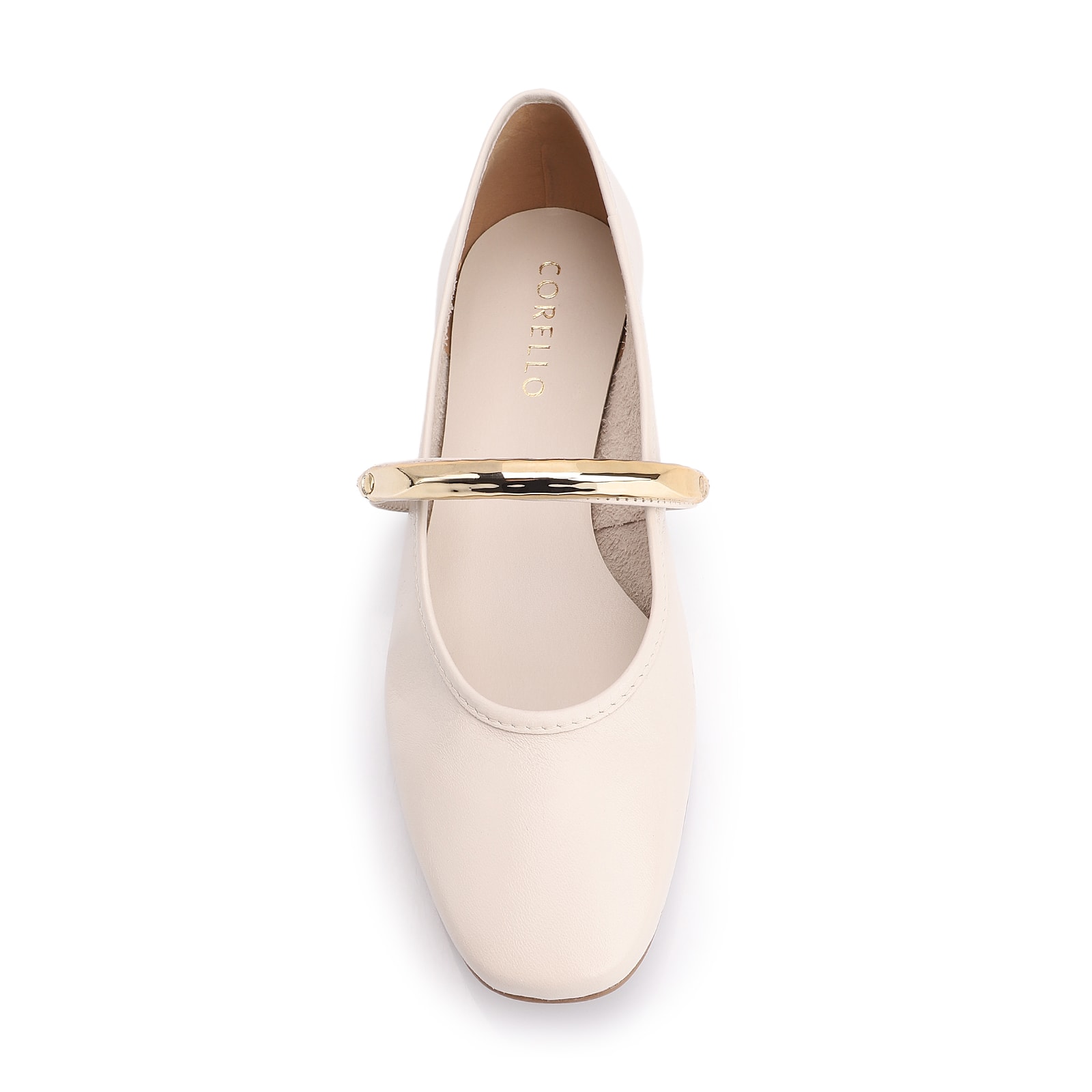 Sapatilha Couro Off White