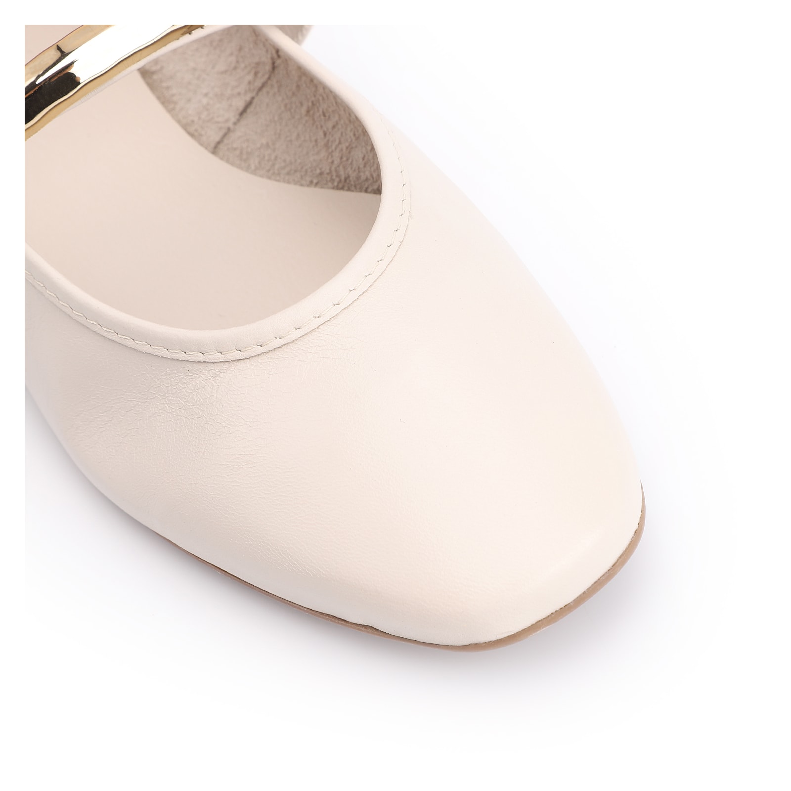 Sapatilha Couro Off White