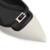 Sapatilha Couro Off White/Preto - imagem 6