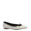 Sapatilha Couro Off White/Preto - imagem 1