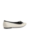 Sapatilha Couro Off White/Preto - imagem 3