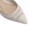 Sapatilha Couro Off-White / Tela - imagem 6