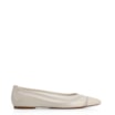 Sapatilha Couro Off-White / Tela - imagem 2