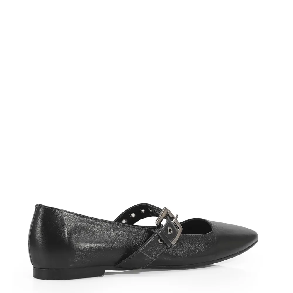 Sapatilha Couro Preto - imagem 3