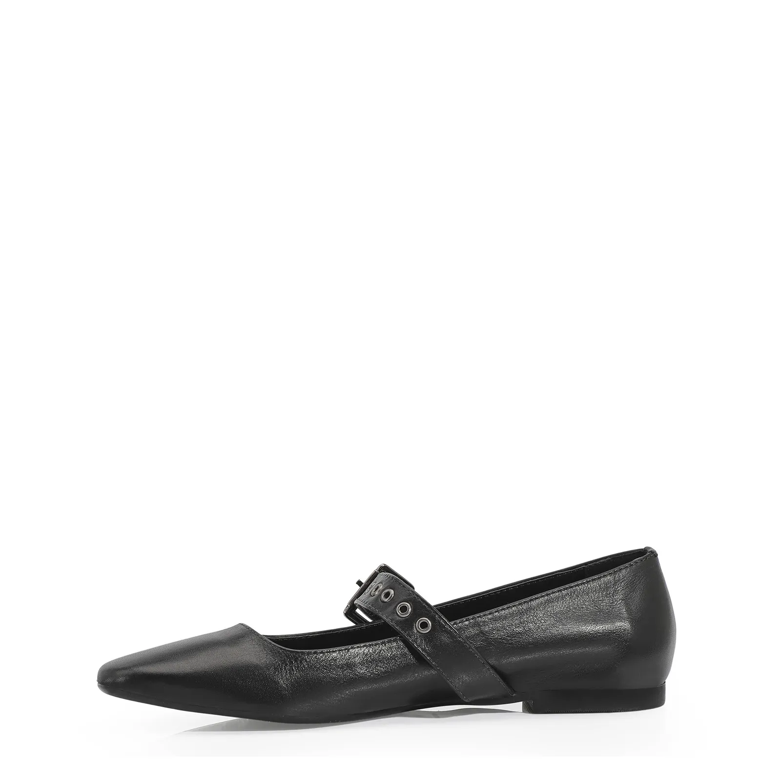 Sapatilha Couro Preto