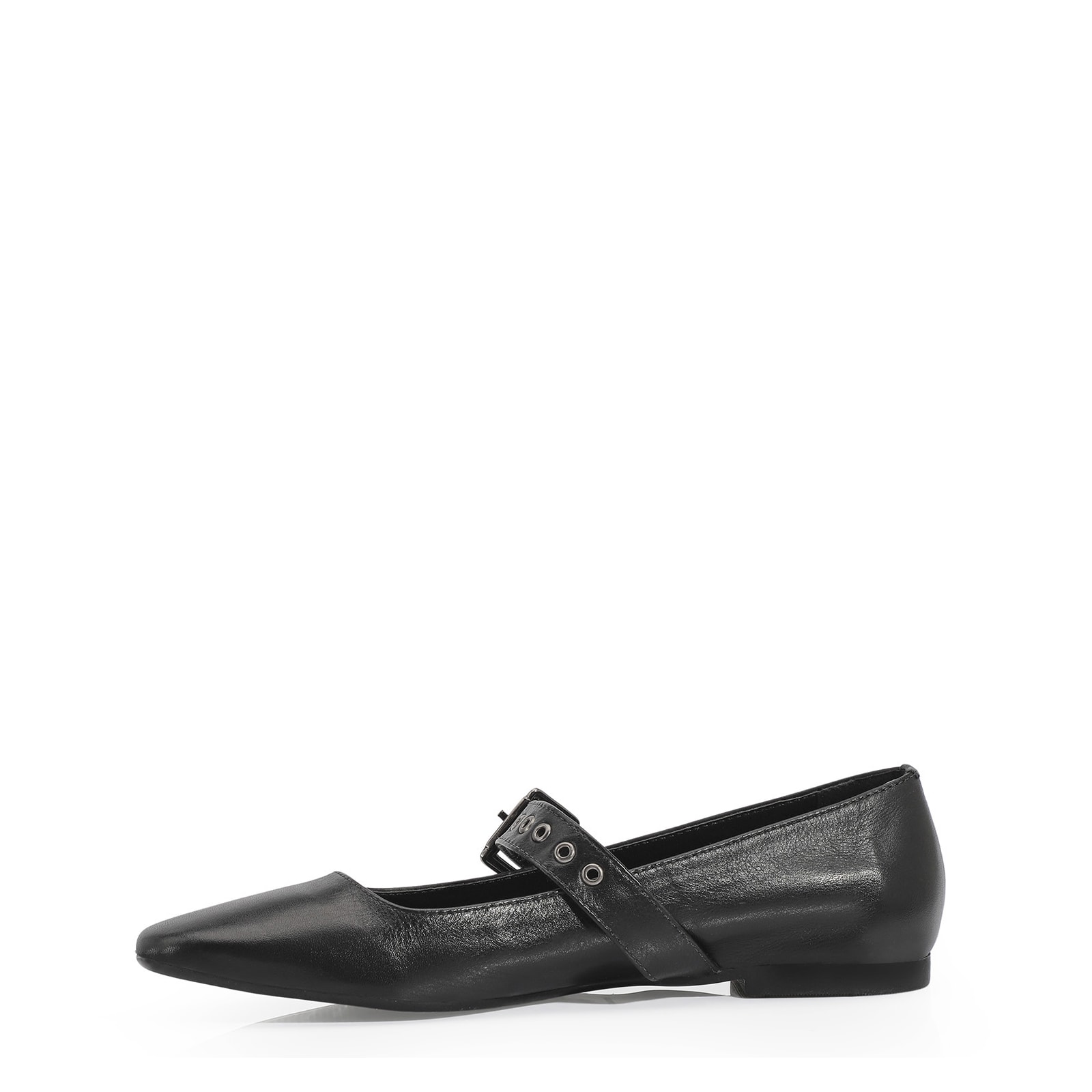 Sapatilha Couro Preto