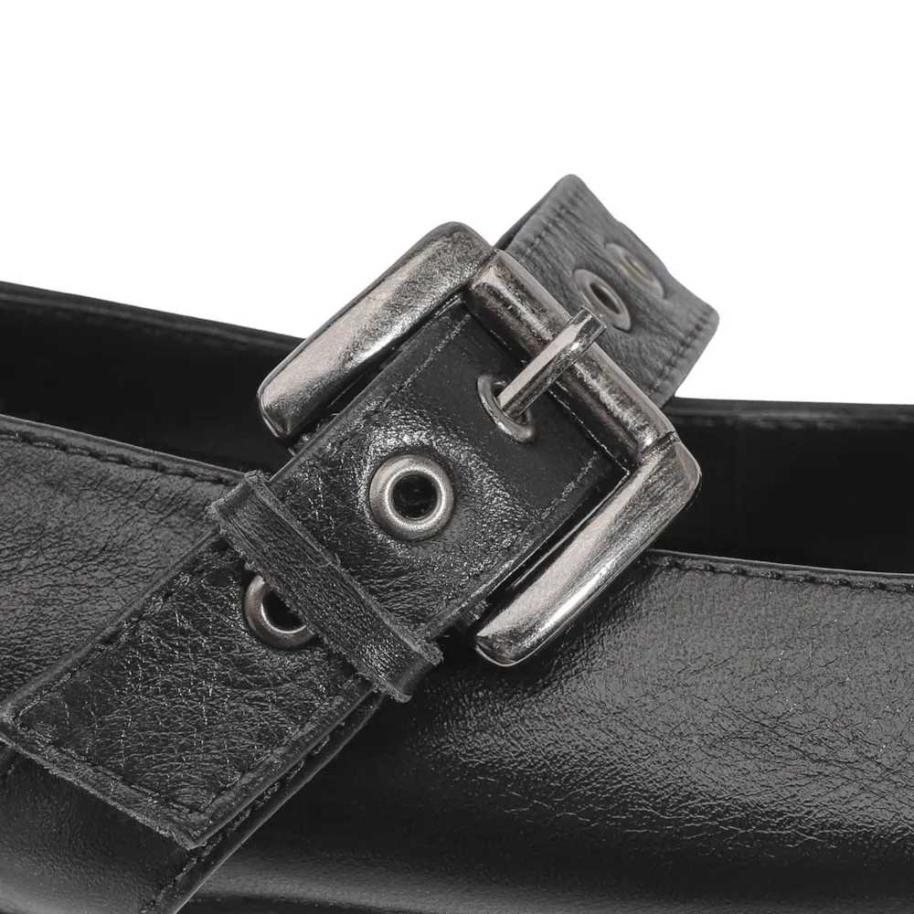Sapatilha Couro Preto - imagem 7