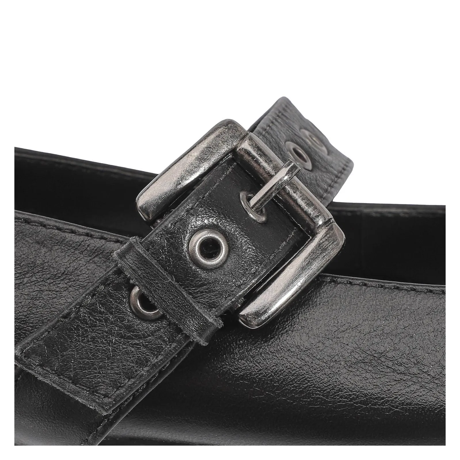 Sapatilha Couro Preto