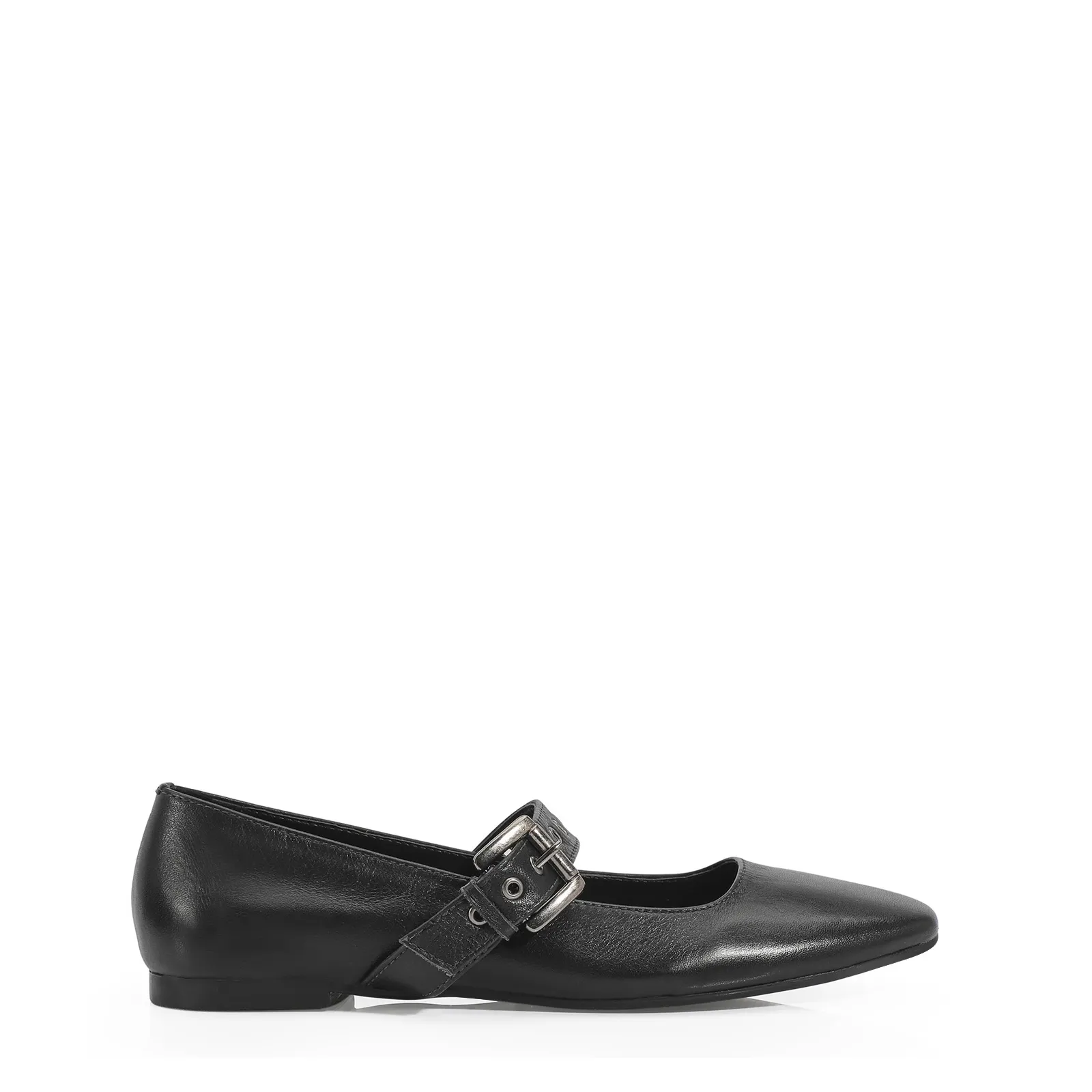 Sapatilha Couro Preto