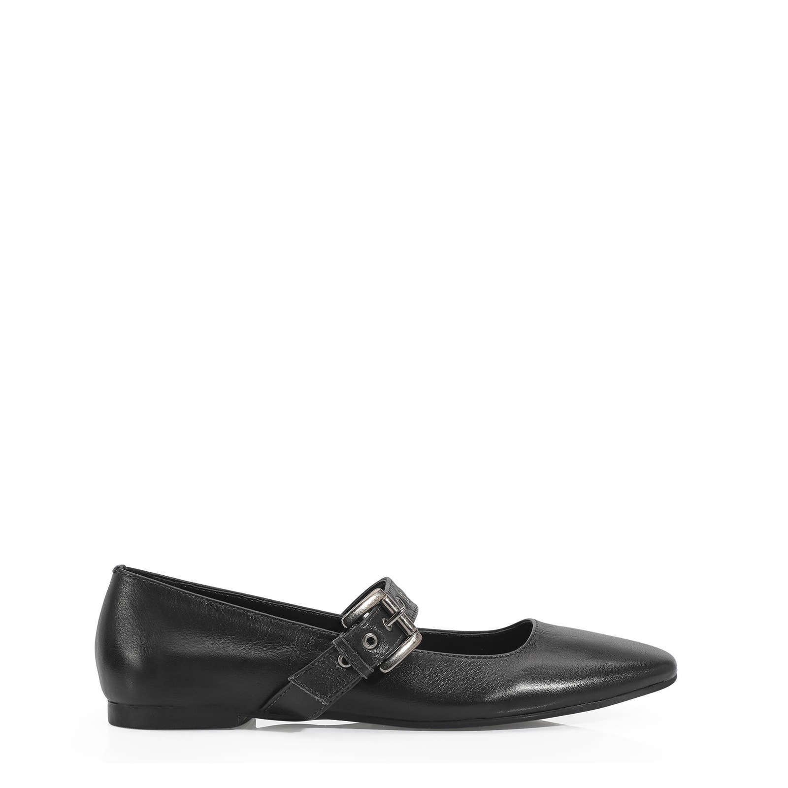Sapatilha Couro Preto