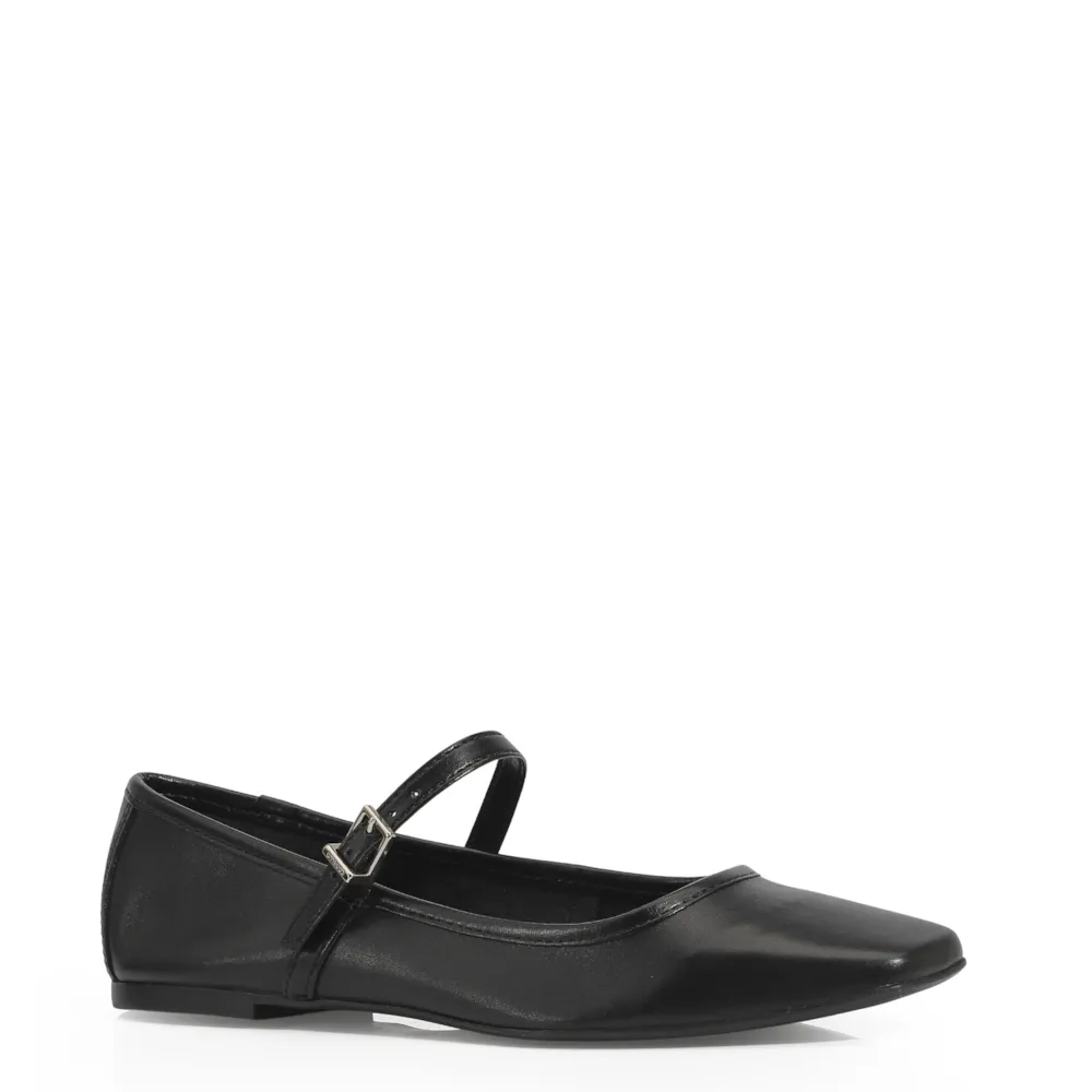 Sapatilha Couro Preto
