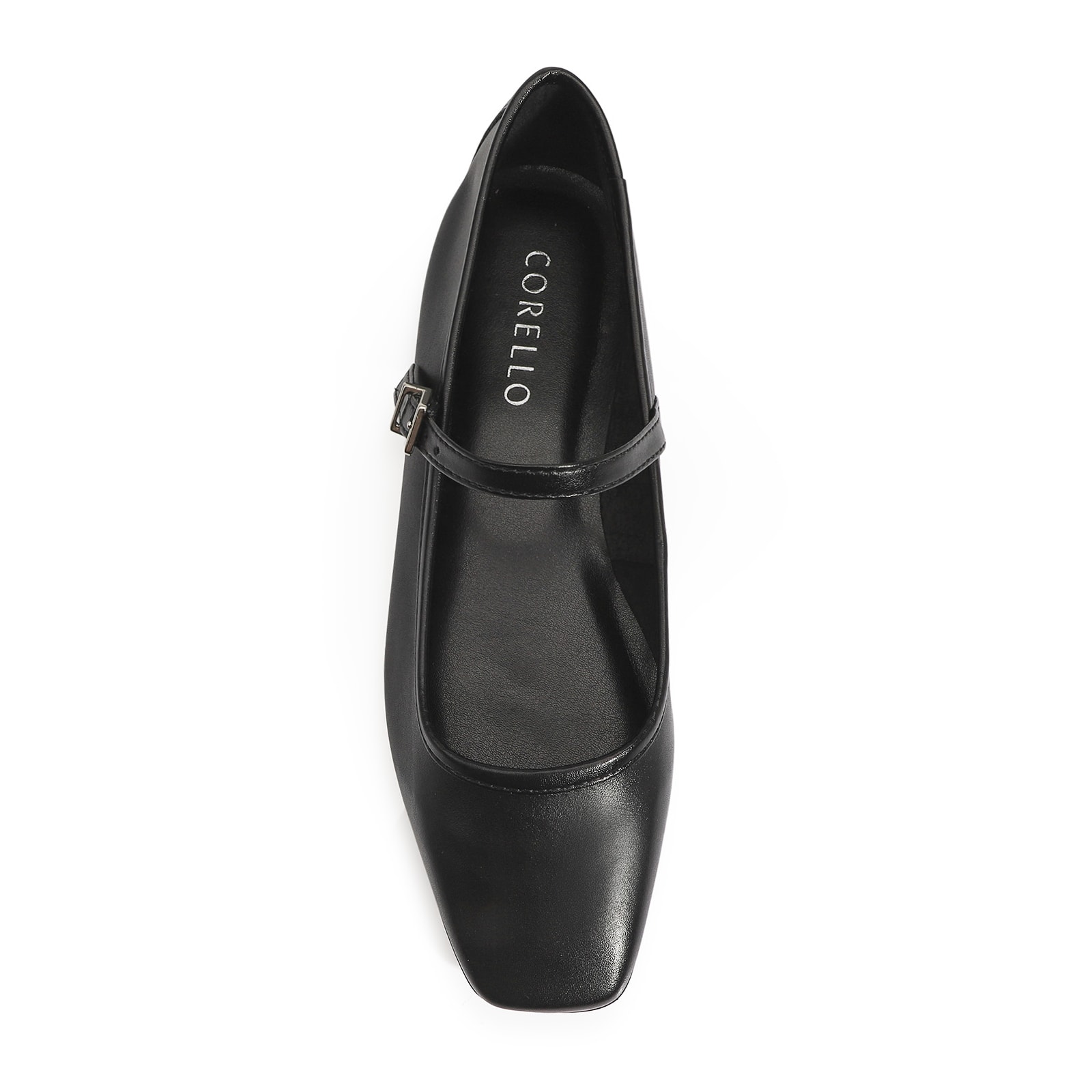 Sapatilha Couro Preto