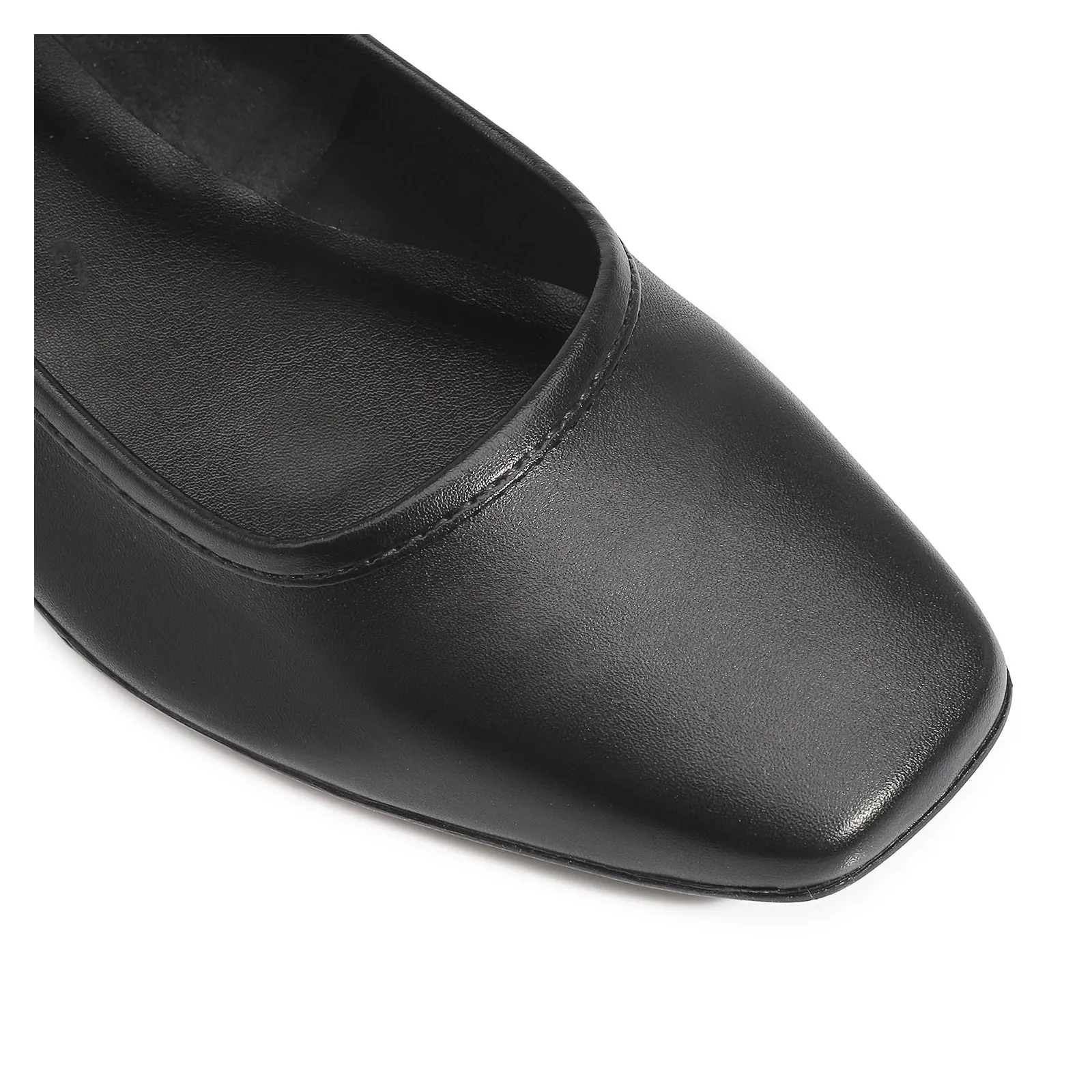 Sapatilha Couro Preto