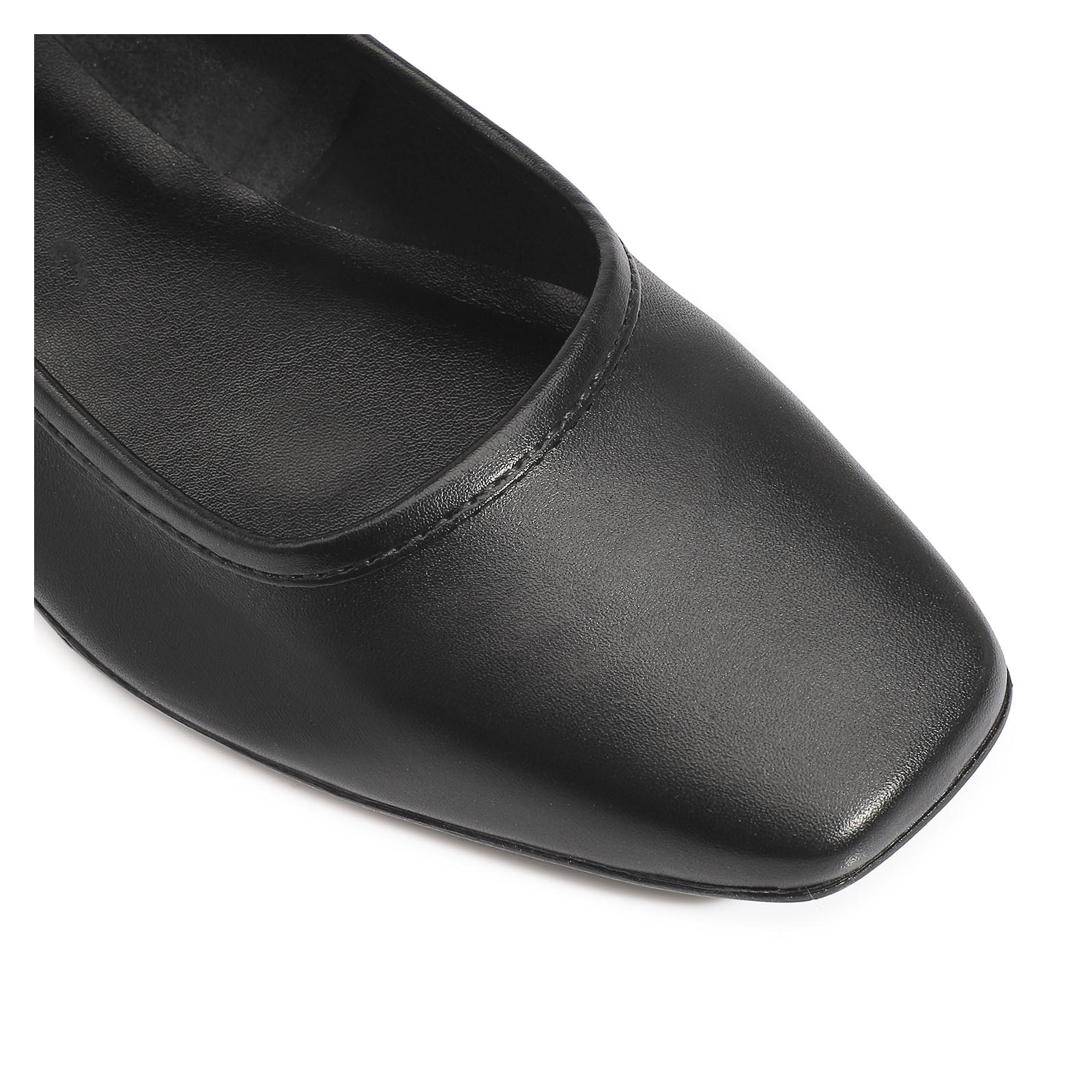 Sapatilha Couro Preto