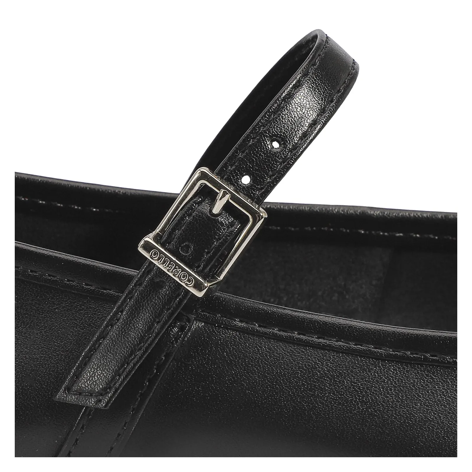 Sapatilha Couro Preto