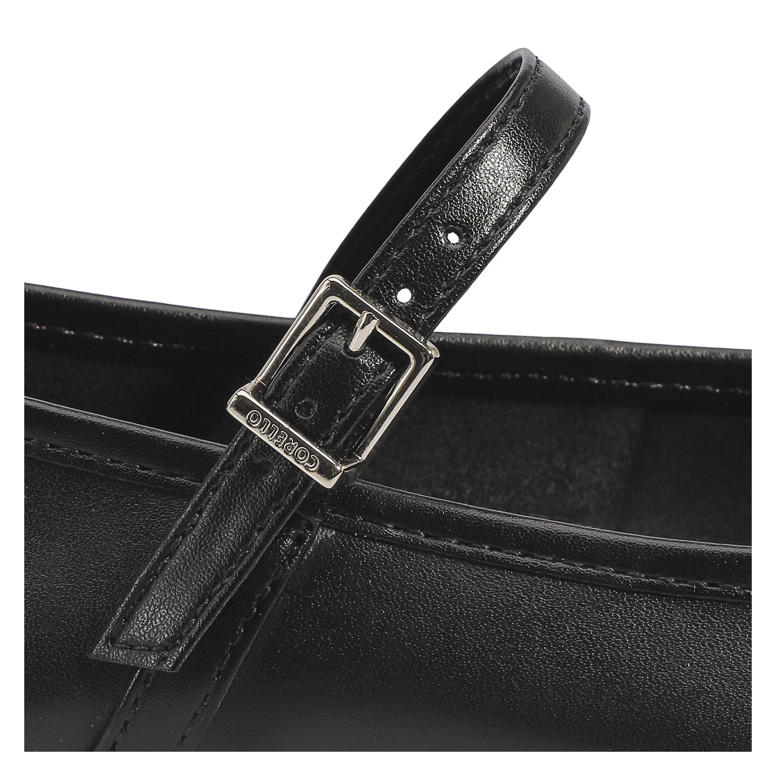 Sapatilha Couro Preto