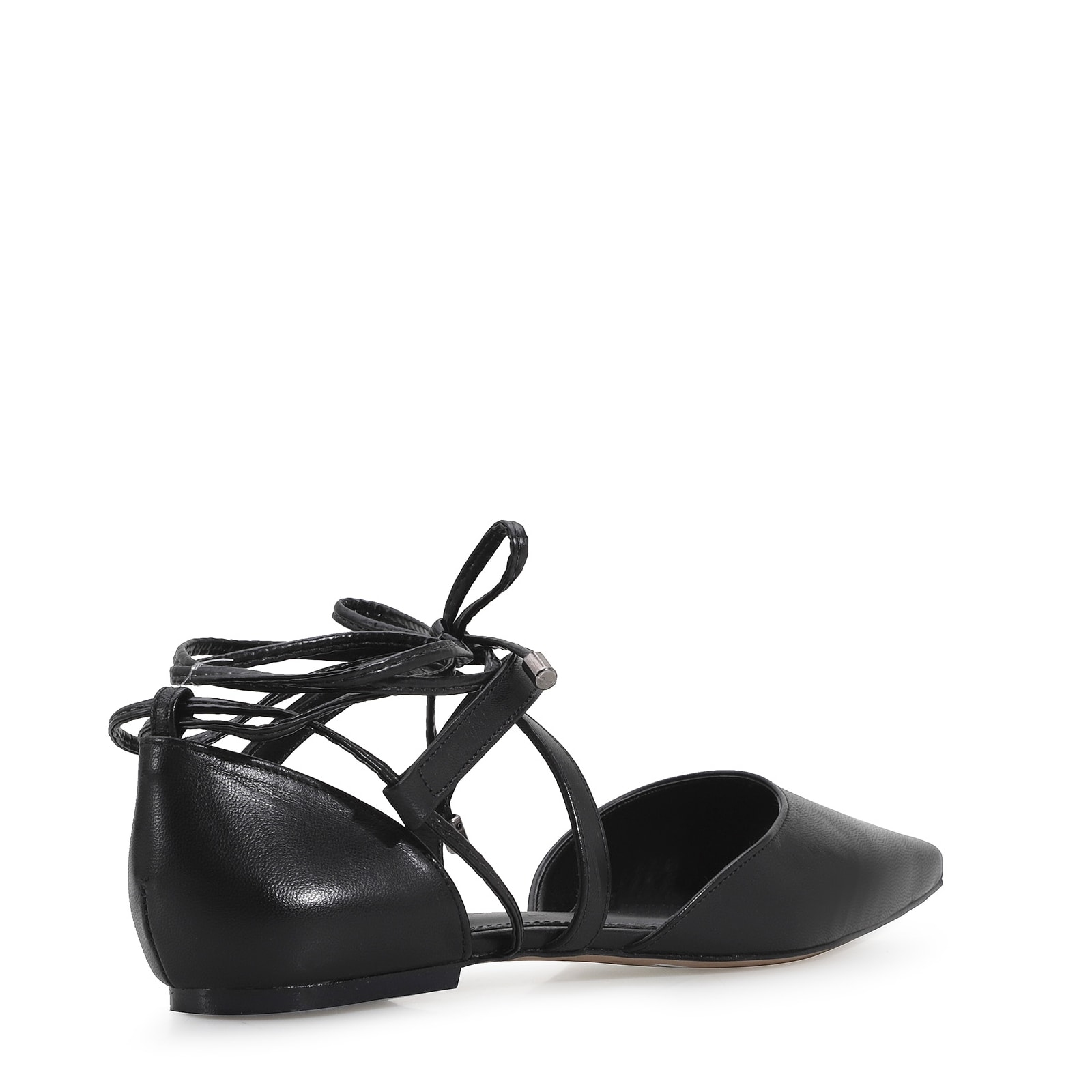 Sapatilha Couro Preto