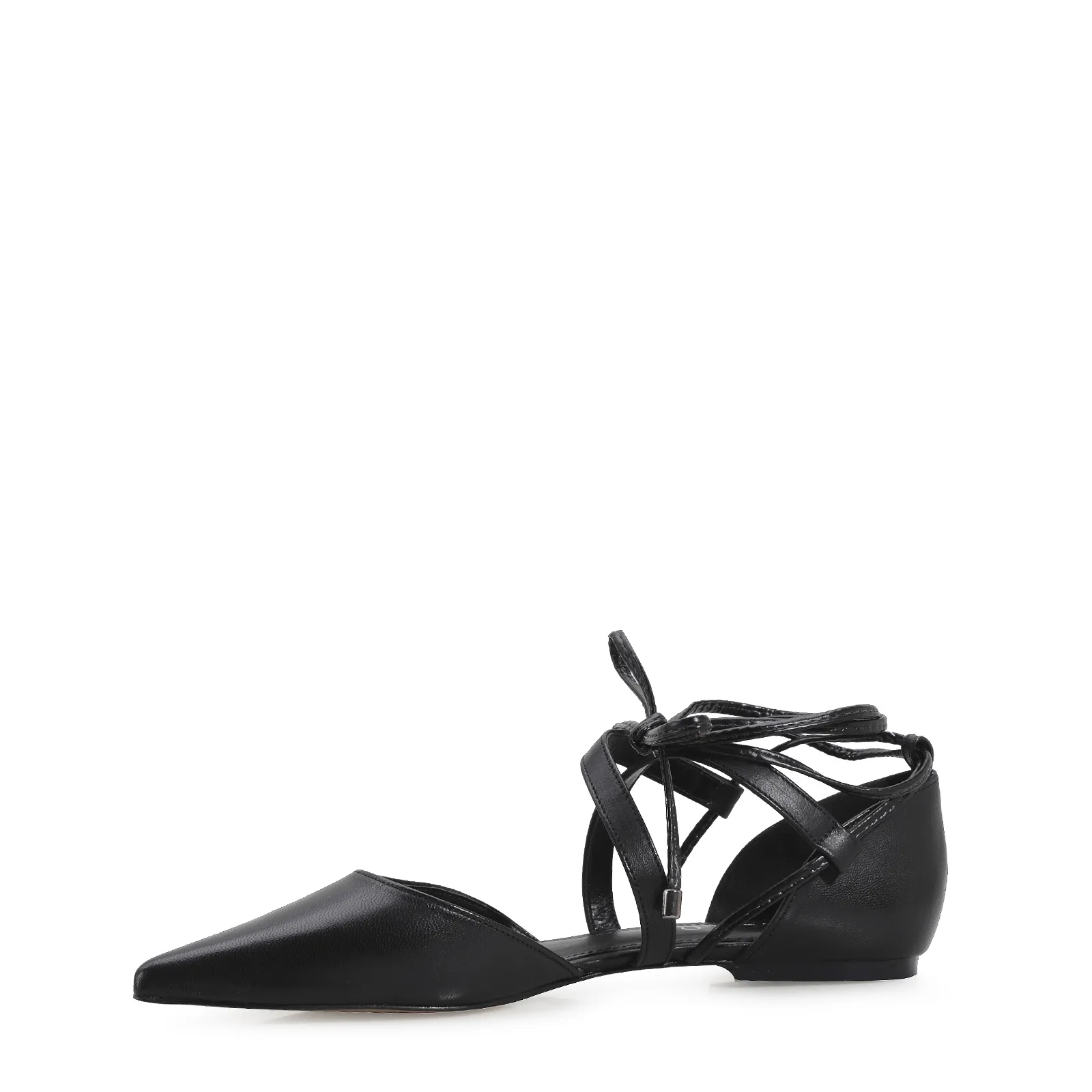 Sapatilha Couro Preto