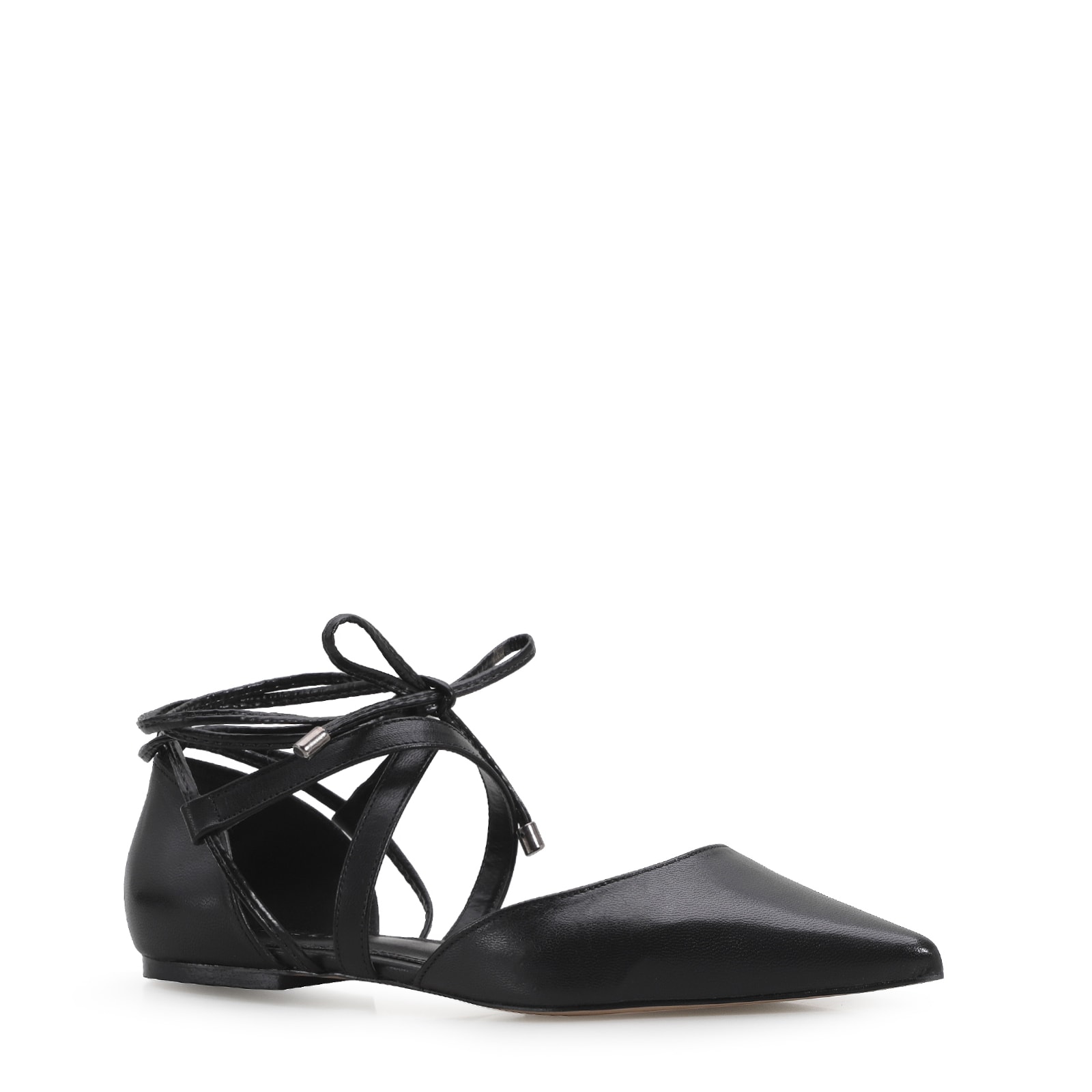 Sapatilha Couro Preto