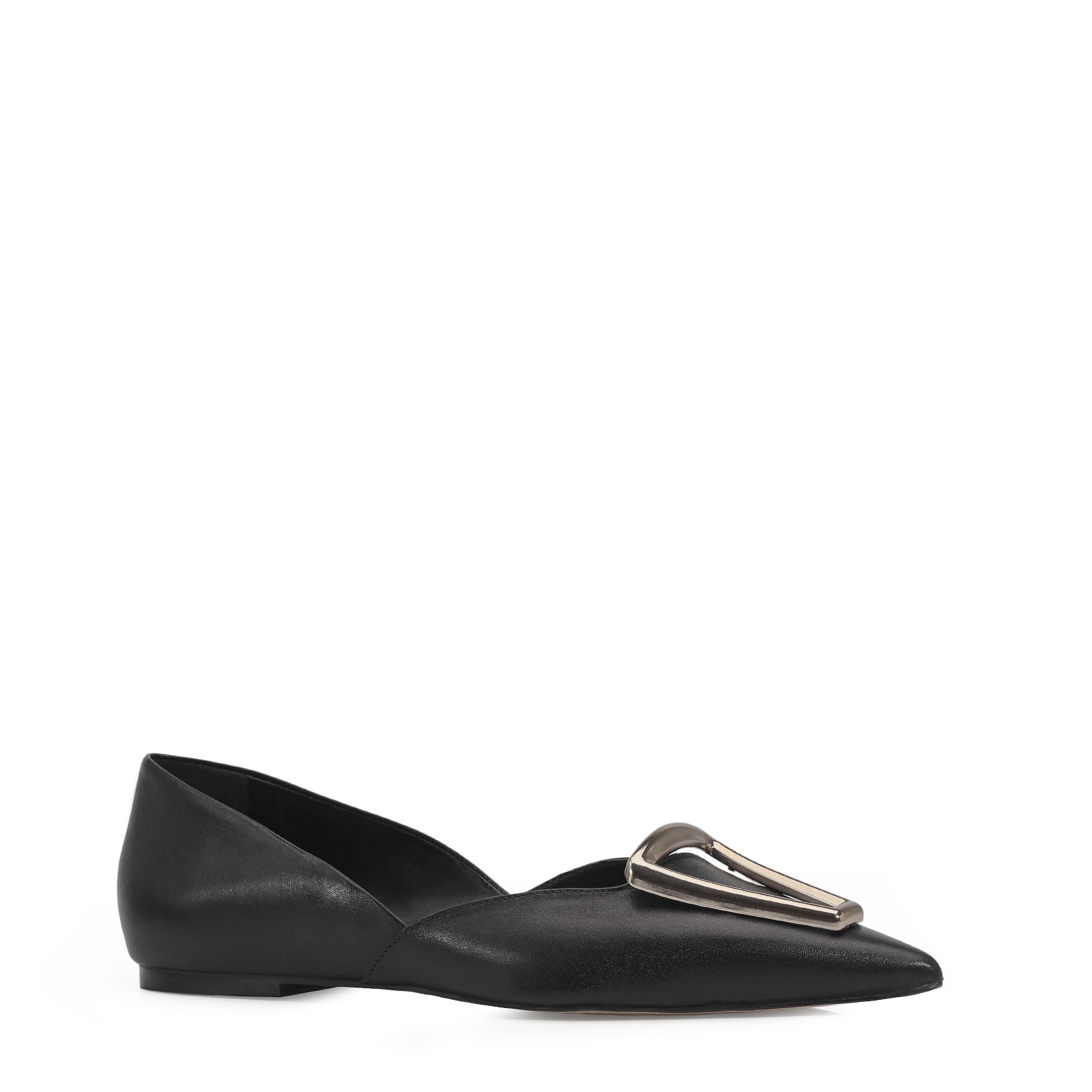 Sapatilha Couro Preto