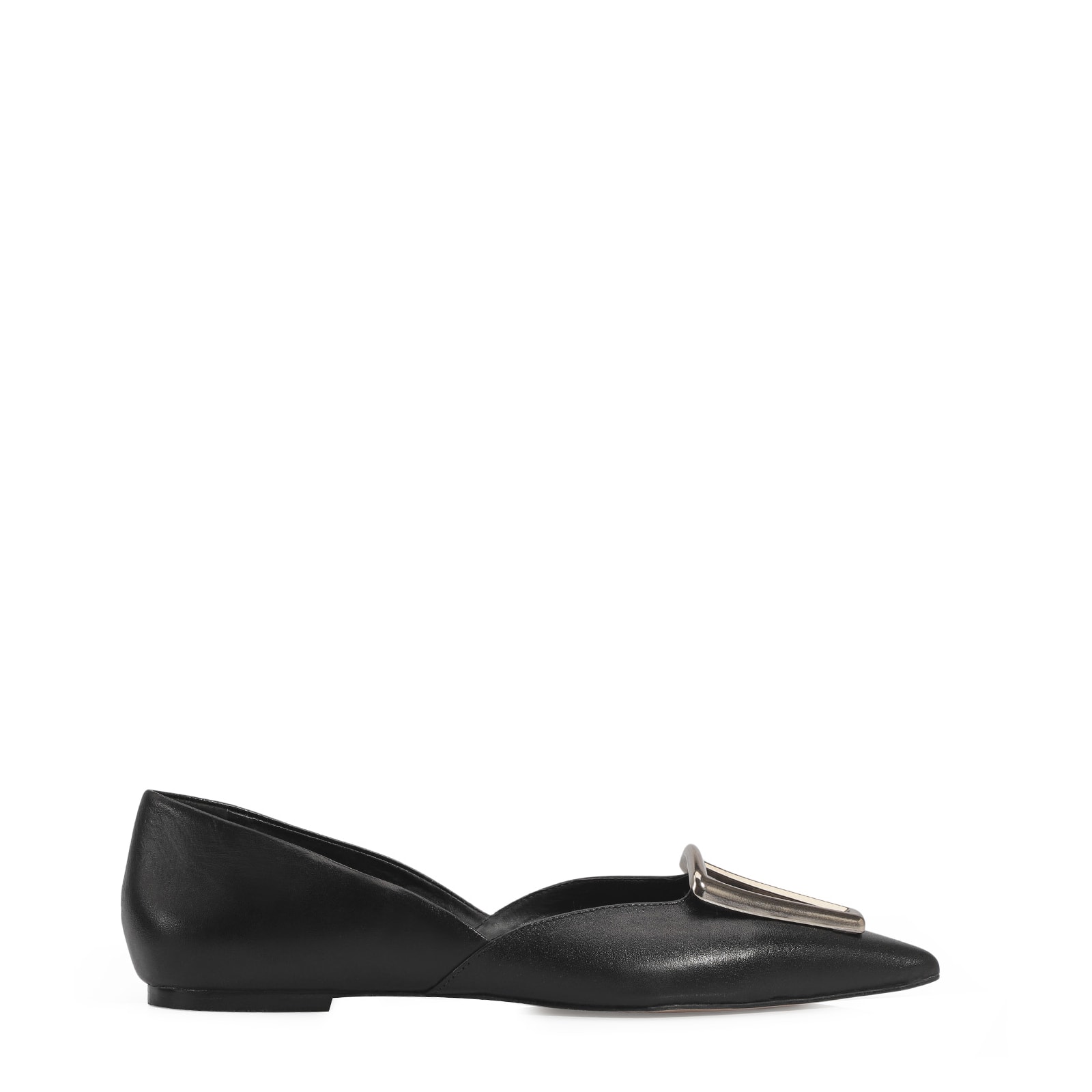 Sapatilha Couro Preto