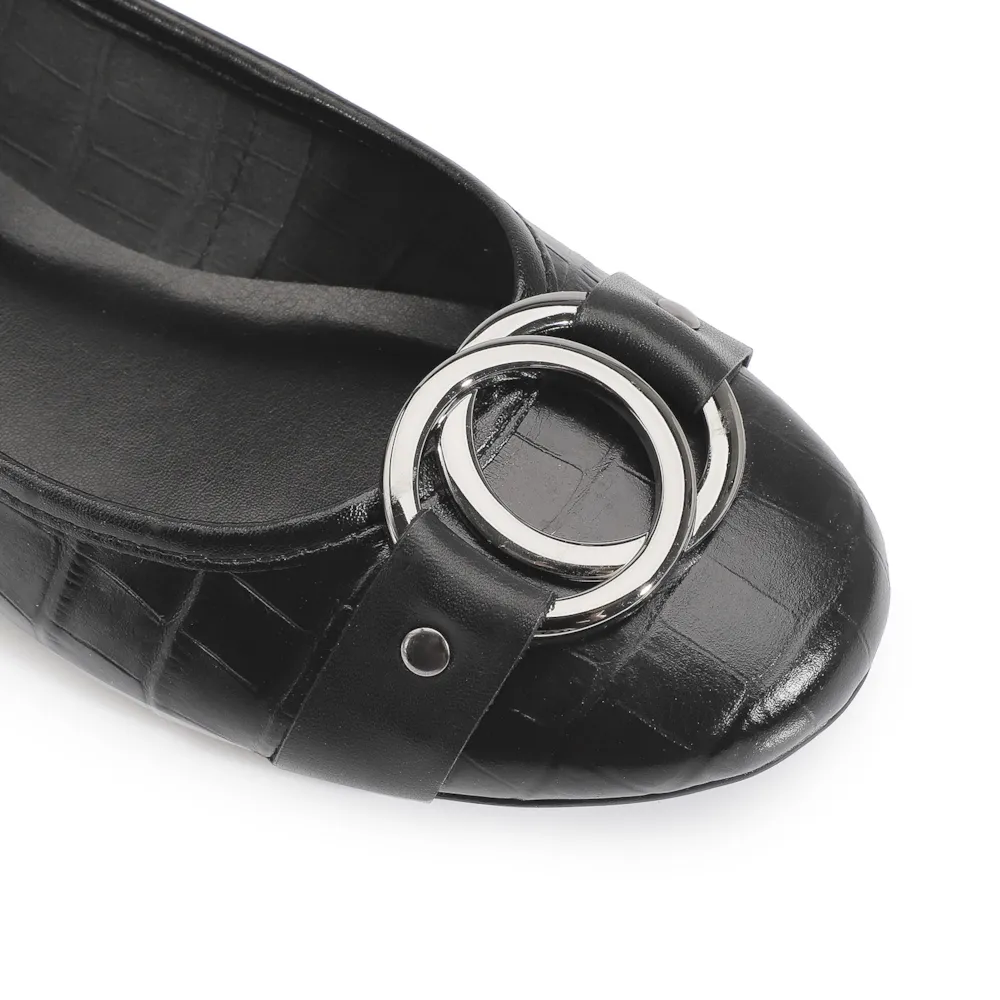 Sapatilha Couro Preto - imagem 6