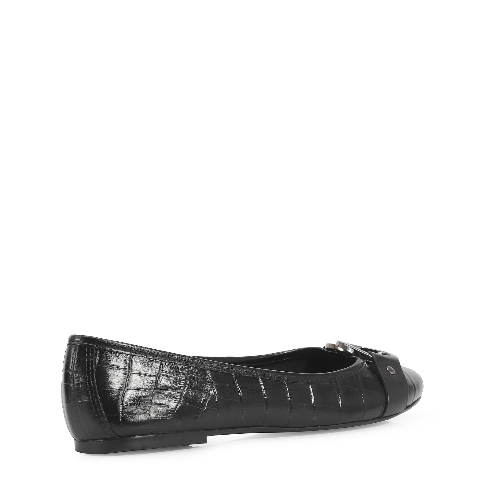 Sapatilha Couro Preto