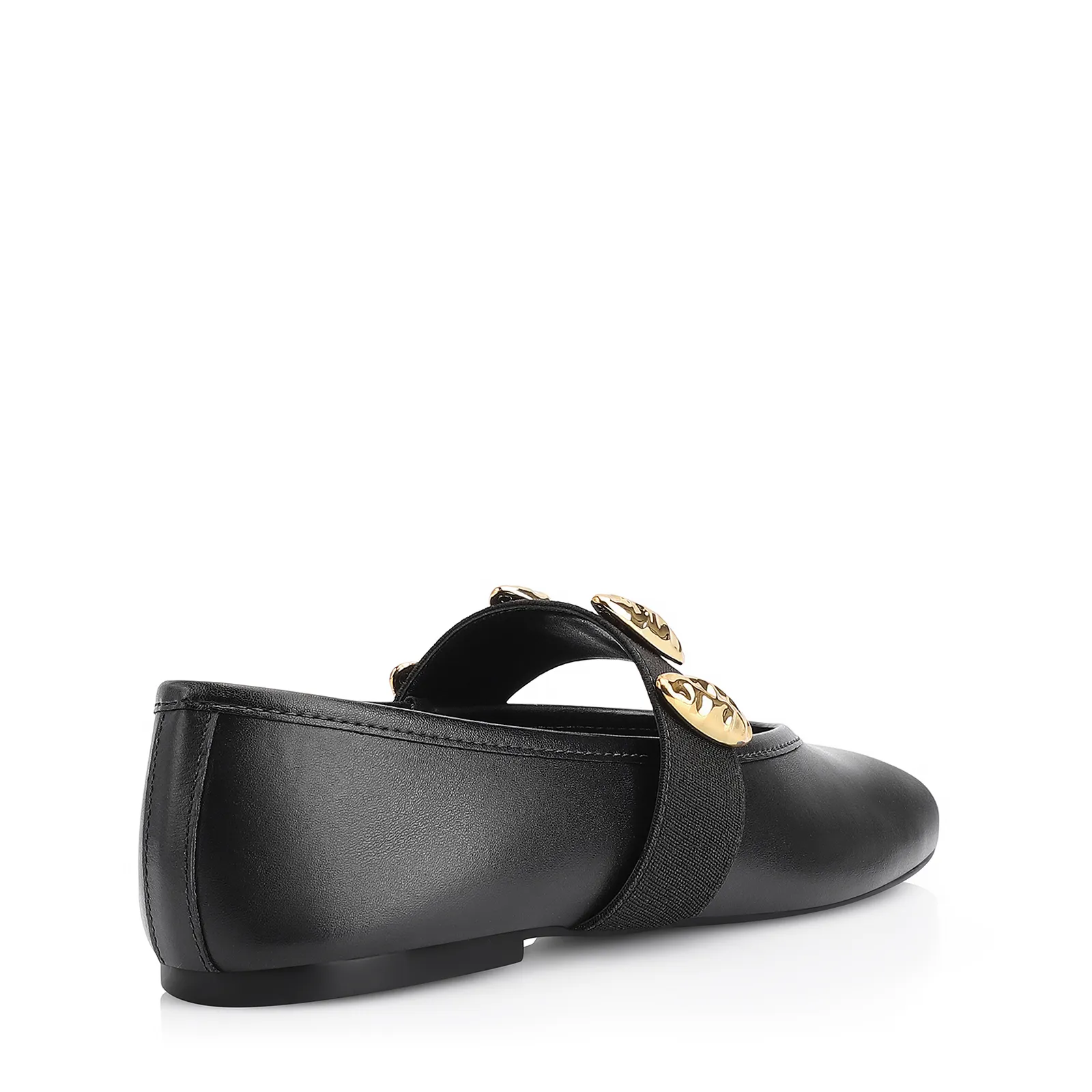 Sapatilha Couro Preto