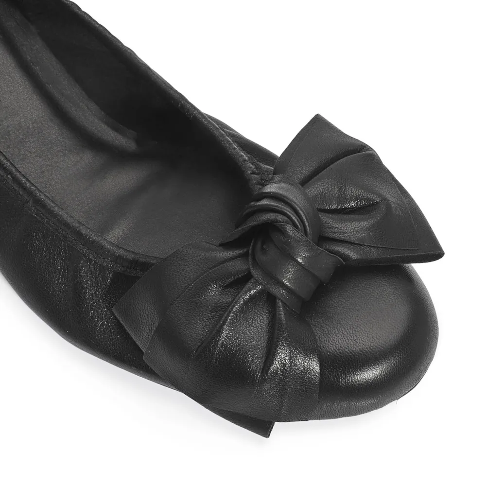 Sapatilha Couro Preto - imagem 6