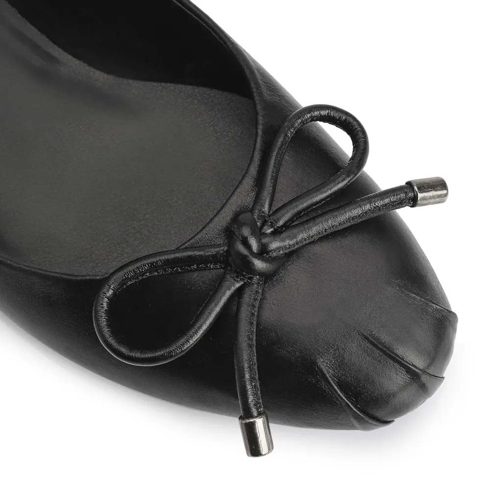 Sapatilha Couro Preto - imagem 6