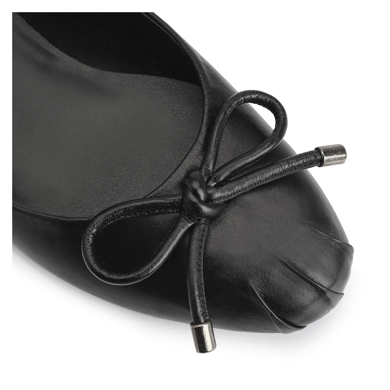 Sapatilha Couro Preto