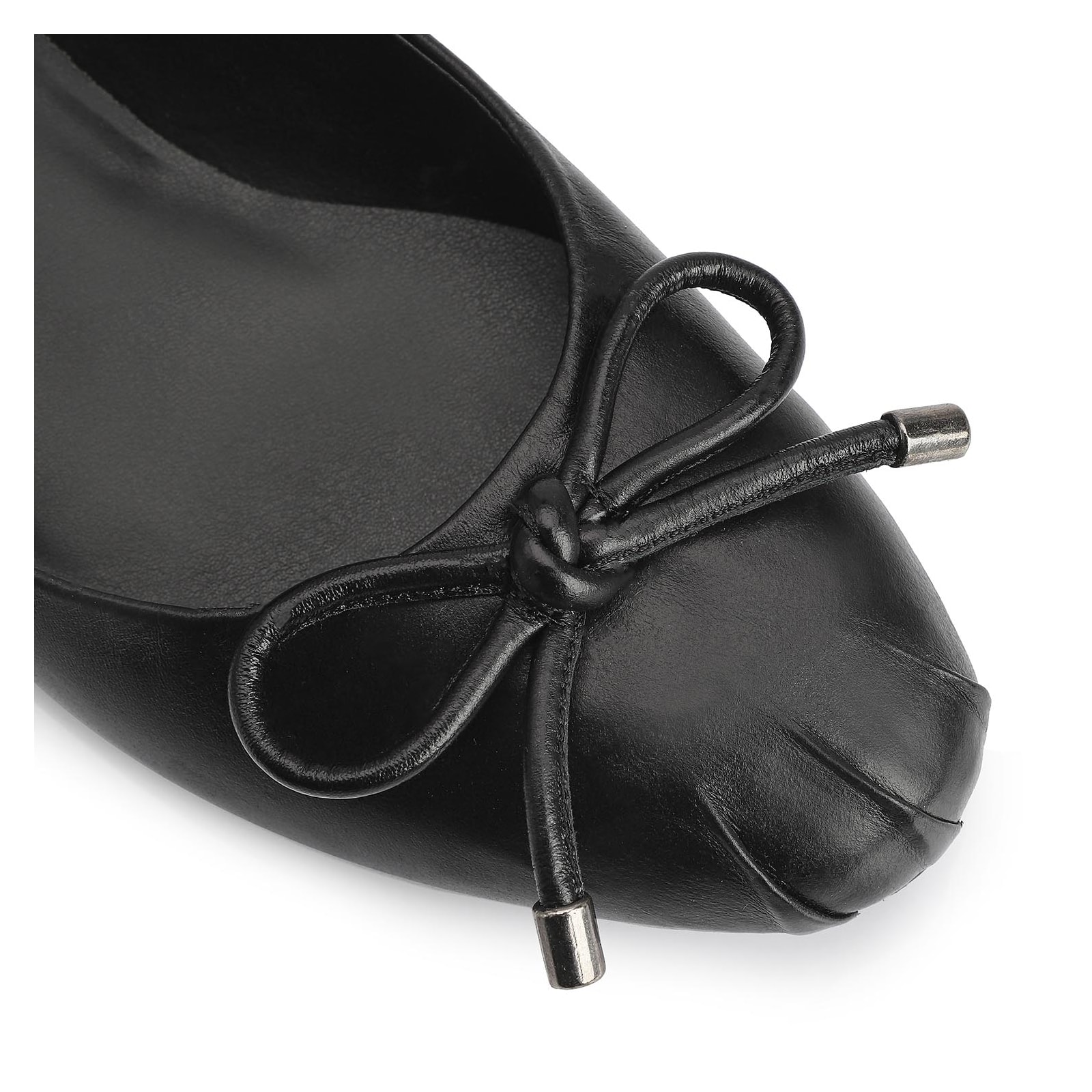 Sapatilha Couro Preto
