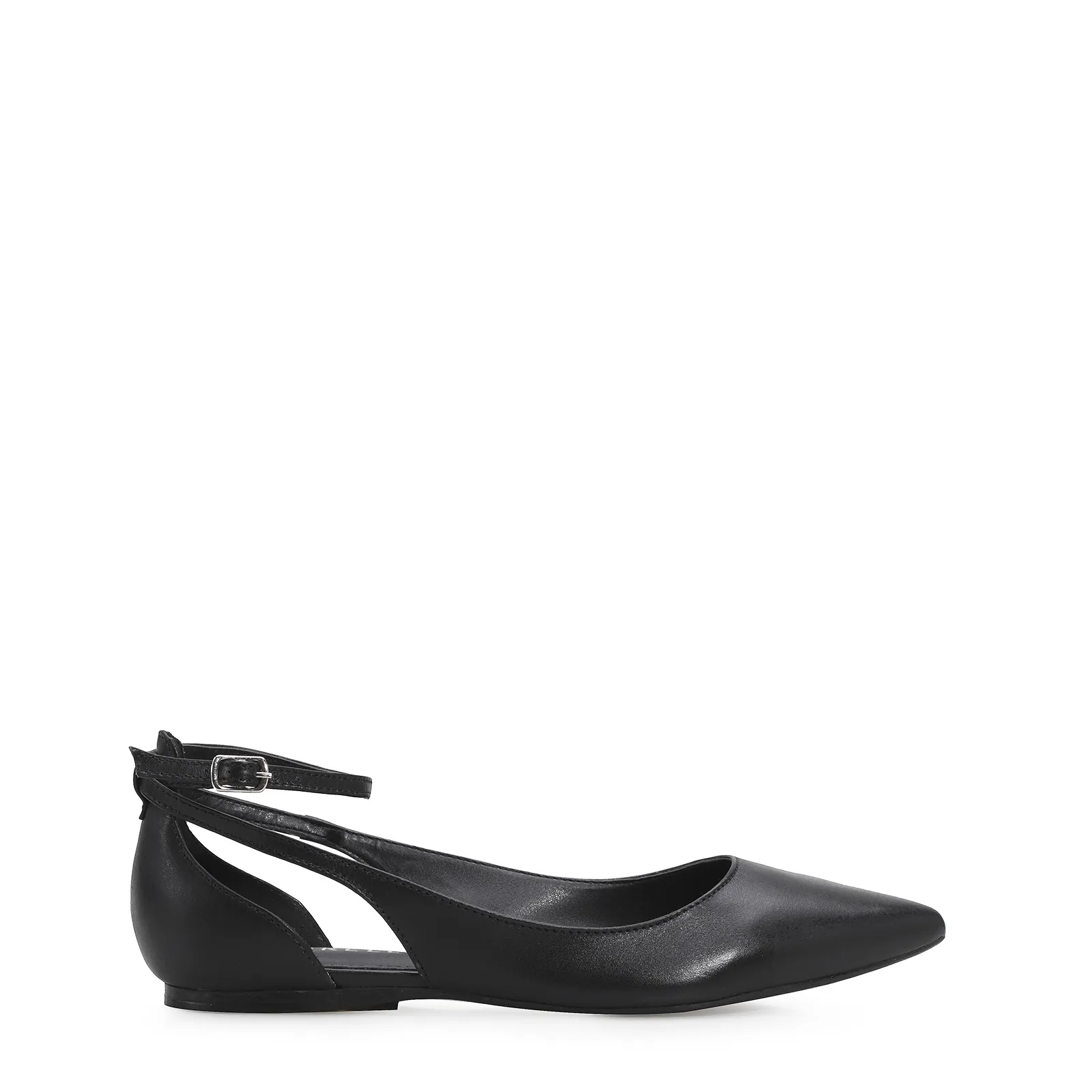 Sapatilha Couro Preto