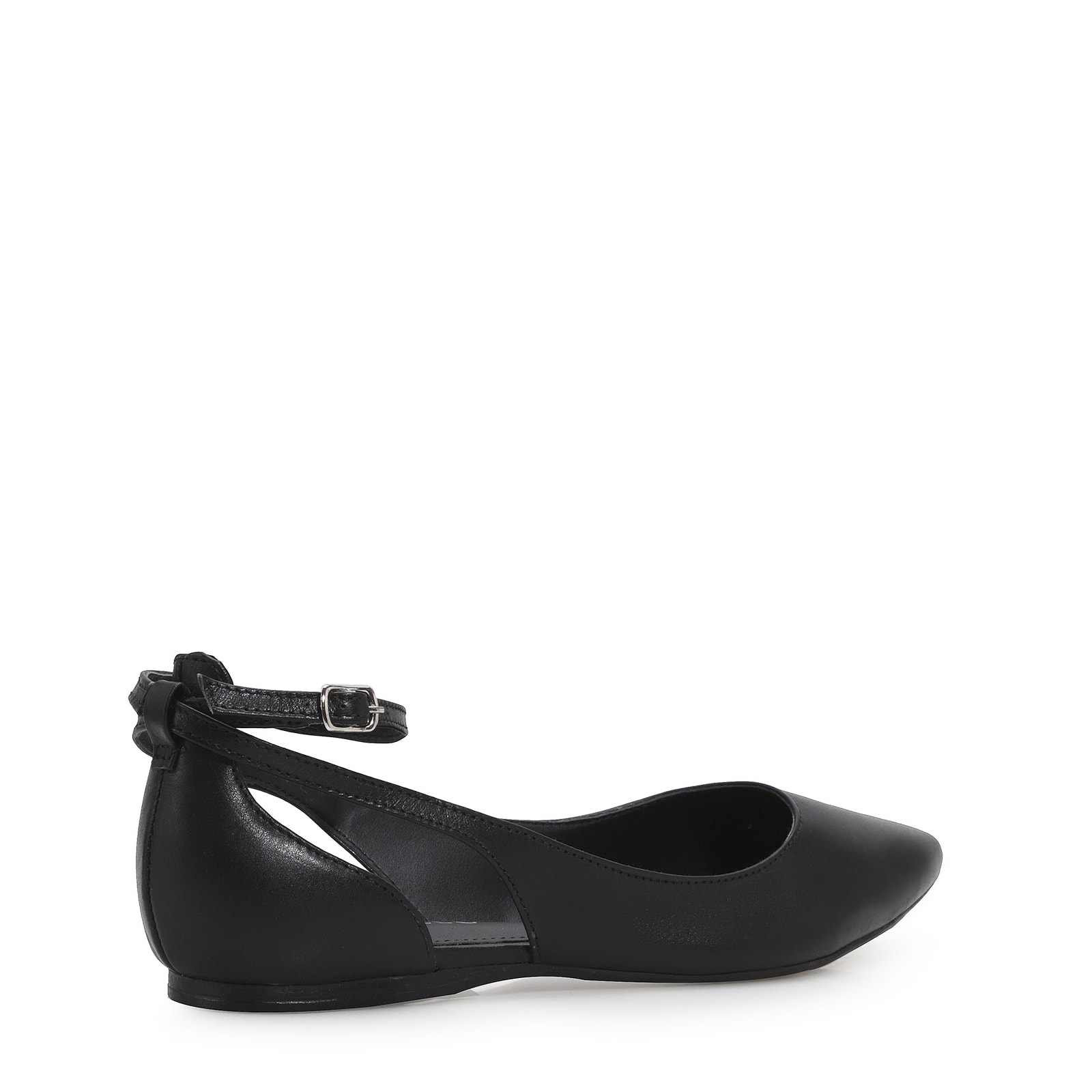Sapatilha Couro Preto