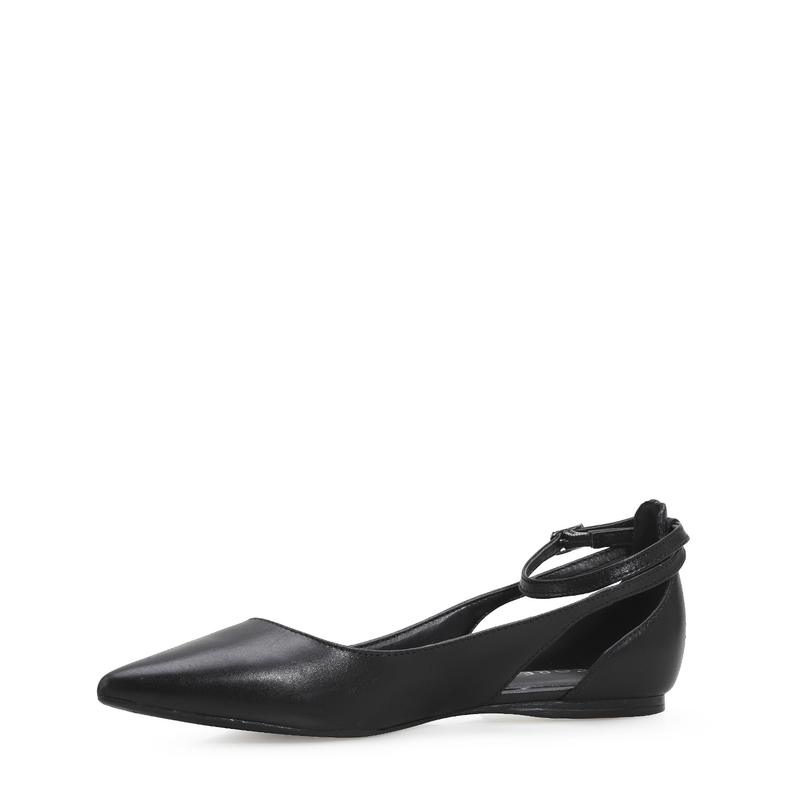 Sapatilha Couro Preto