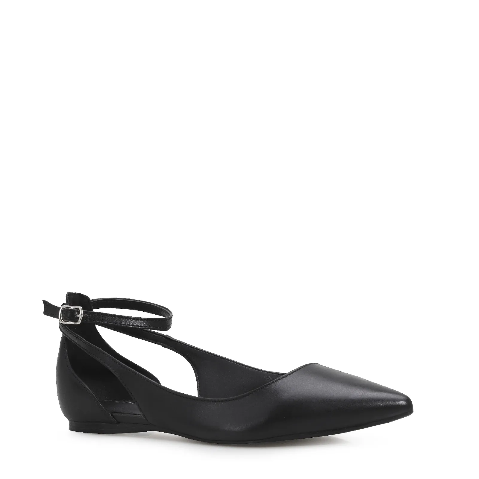 Sapatilha Couro Preto