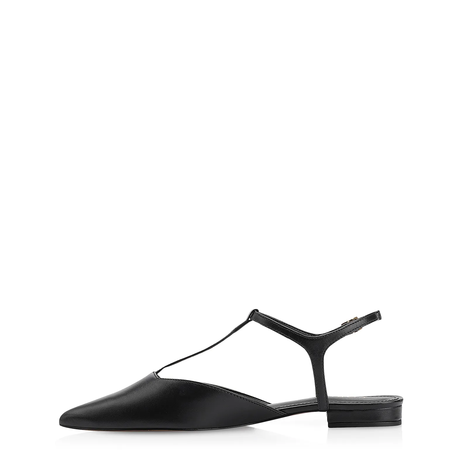 Sapatilha Couro Preto