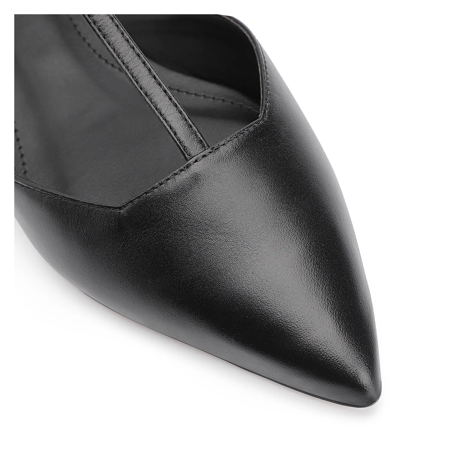 Sapatilha Couro Preto