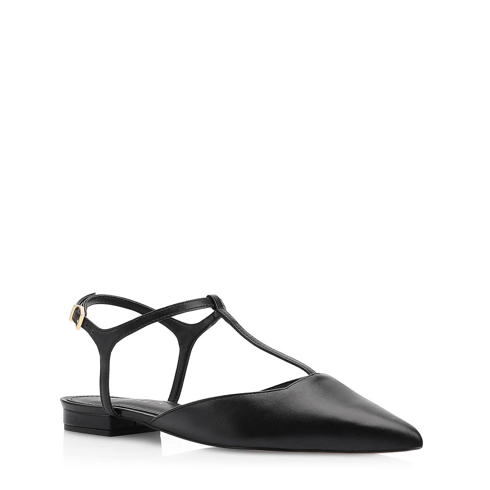 Sapatilha Couro Preto