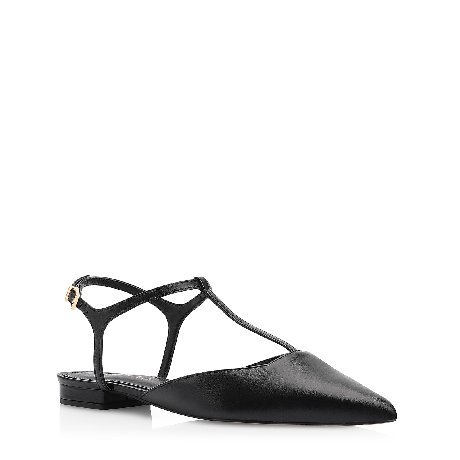 Sapatilha Couro Preto